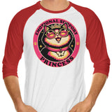 Emotional Support Princess - 3/4 Sleeve Raglan T-Shirt