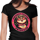 Emotional Support Princess - Women's V-Neck