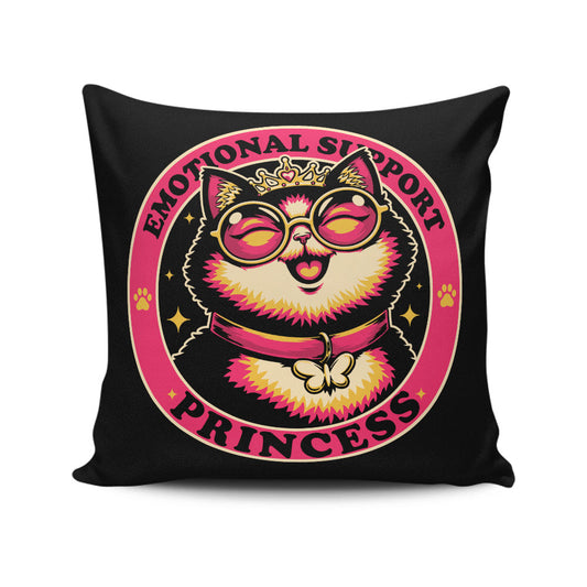 Emotional Support Princess - Throw Pillow