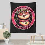Emotional Support Princess - Wall Tapestry