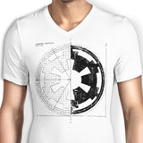 Empire Blueprint (Alt) - Men's V-Neck
