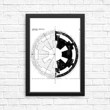 Empire Blueprint (Alt) - Posters & Prints
