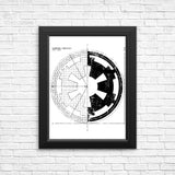 Empire Blueprint (Alt) - Posters & Prints