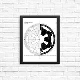 Empire Blueprint (Alt) - Posters & Prints