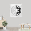 Empire Blueprint (Alt) - Wall Tapestry