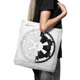 Empire Blueprint (Alt) - Tote Bag