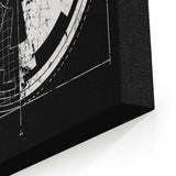 Empire Blueprint - Canvas Print