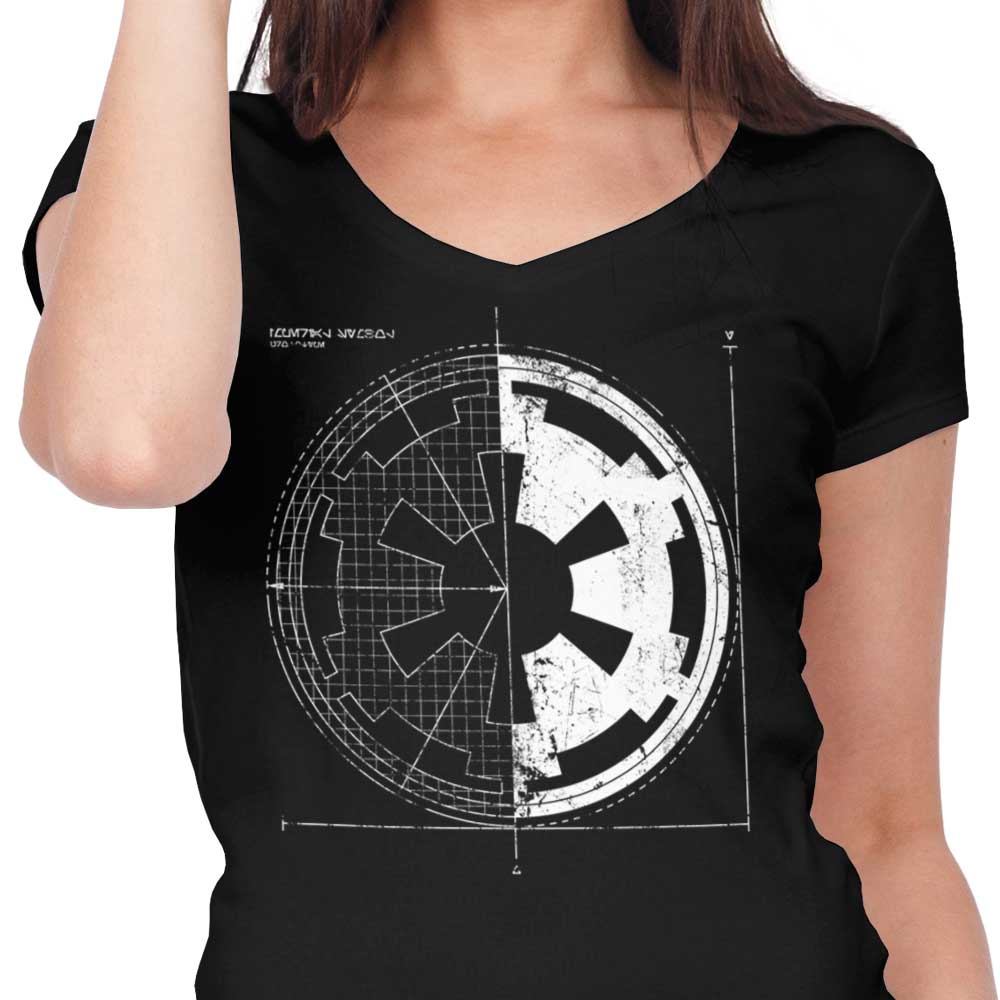 Empire Blueprint - Women's V-Neck