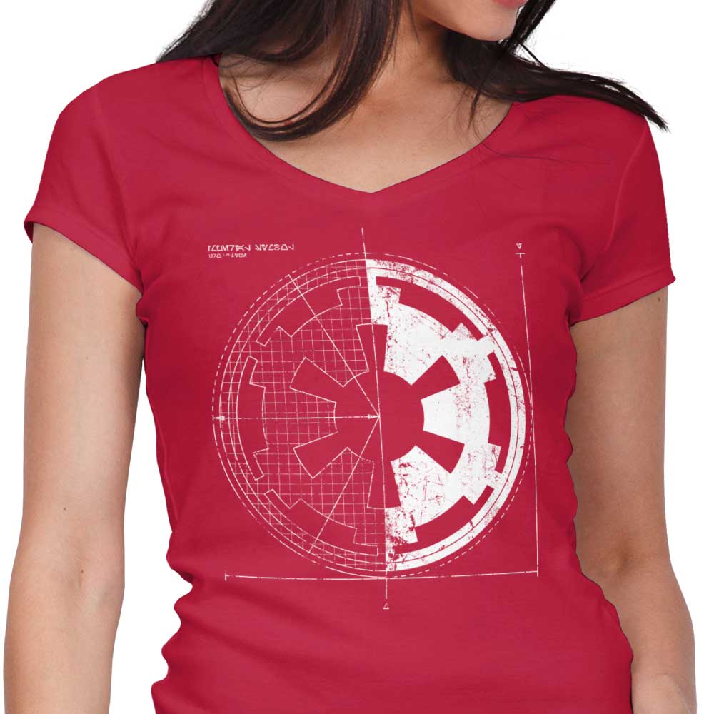 Empire Blueprint - Women's V-Neck