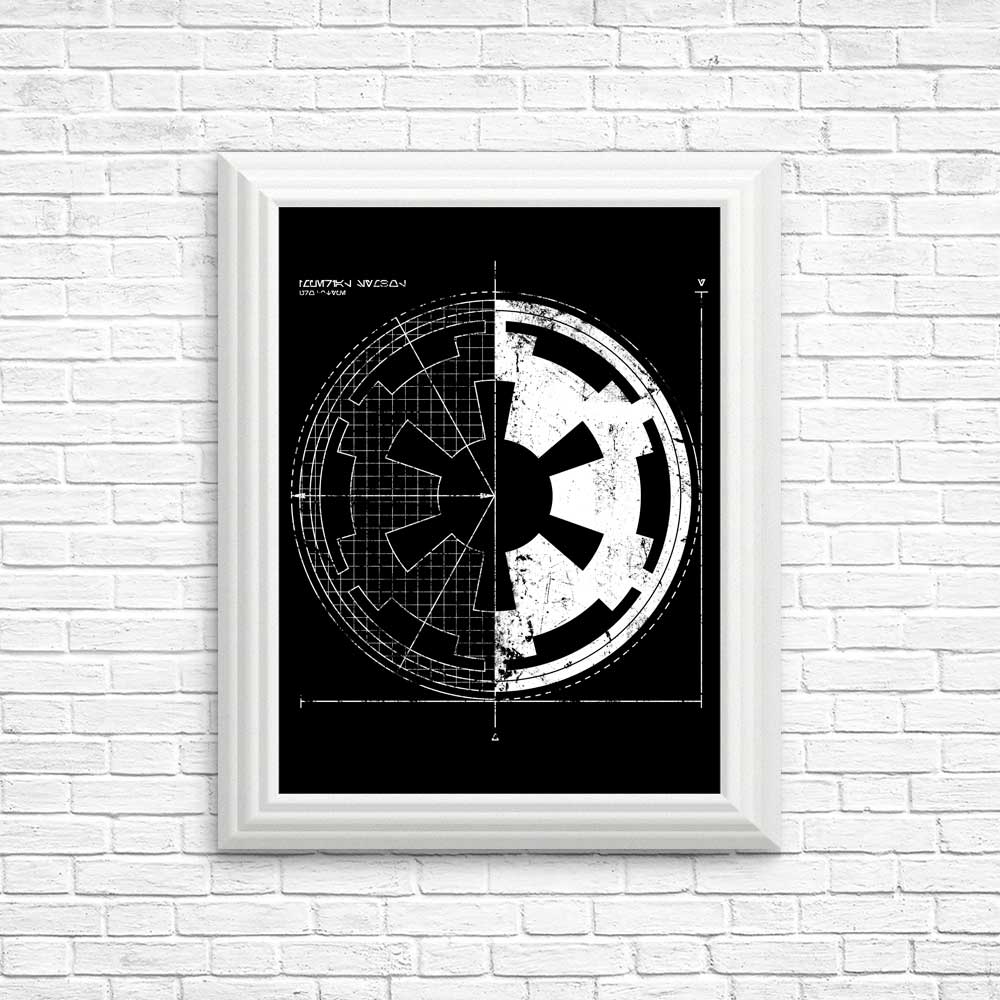 Empire Blueprint - Posters & Prints