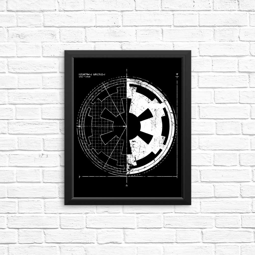 Empire Blueprint - Posters & Prints