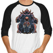 Encounter in the Castle - 3/4 Sleeve Raglan T-Shirt