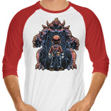 Encounter in the Castle - 3/4 Sleeve Raglan T-Shirt