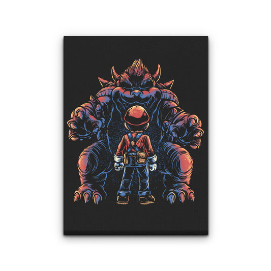 Encounter in the Castle - Canvas Print