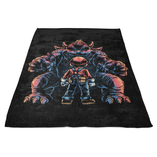 Encounter in the Castle - Fleece Blanket