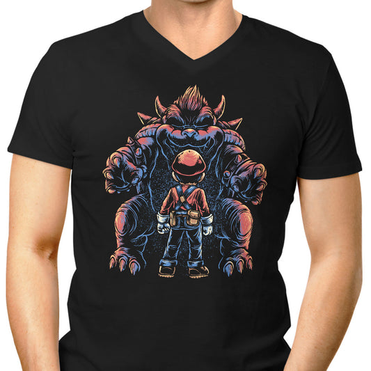 Encounter in the Castle - Men's V-Neck