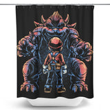 Encounter in the Castle - Shower Curtain