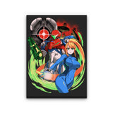 Enemy in the Night - Canvas Print