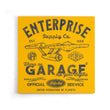 Enterprise Garage - Canvas Print