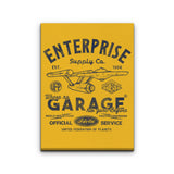 Enterprise Garage - Canvas Print