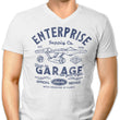 Enterprise Garage - Men's V-Neck