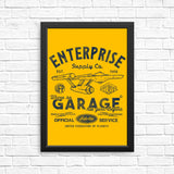 Enterprise Garage - Posters & Prints
