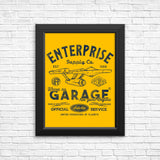 Enterprise Garage - Posters & Prints