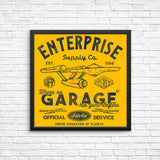 Enterprise Garage - Posters & Prints