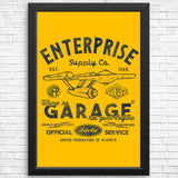 Enterprise Garage - Posters & Prints