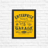 Enterprise Garage - Posters & Prints