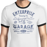 Enterprise Garage - Ringer T-Shirt