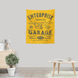 Enterprise Garage - Wall Tapestry