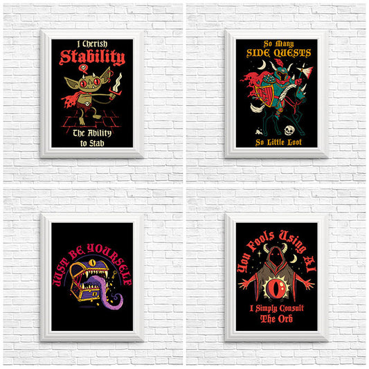 Entire D20 Collection - Poster Collection