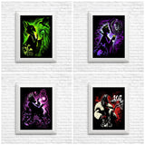 Entire Villains Series I Collection - Poster Collection