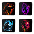 Entire Villains Series III Collection - Coaster Collection