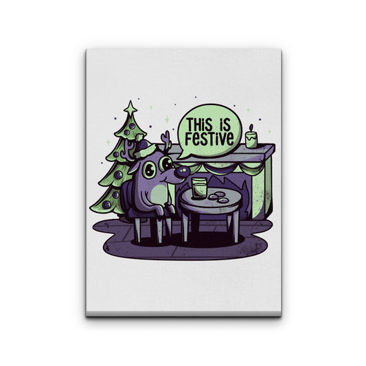 Episode 17: This is Fine - Canvas Print