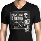 Everything is Terrible - Men's V-Neck