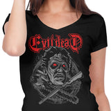 Evil Album (Alt) - Women's V-Neck