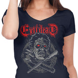 Evil Album (Alt) - Women's V-Neck
