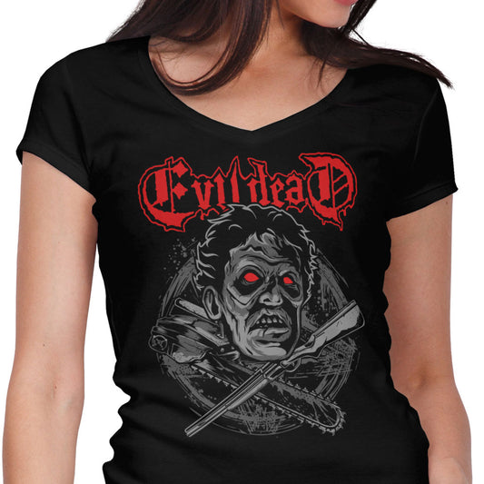 Evil Album (Alt) - Women's V-Neck