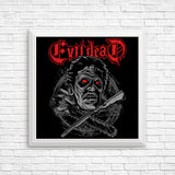 Evil Album (Alt) - Posters & Prints
