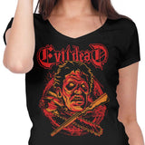 Evil Album - Women's V-Neck