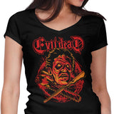 Evil Album - Women's V-Neck
