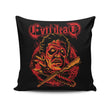 Evil Album - Throw Pillow