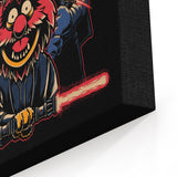 Evil Dark Puppets - Canvas Print