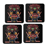 Evil Dark Puppets - Coasters