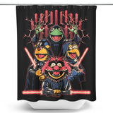 Evil Dark Puppets - Shower Curtain