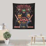 Evil Dark Puppets - Wall Tapestry