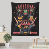 Evil Dark Puppets - Wall Tapestry