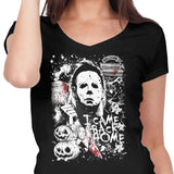 Evil in Haddonfield - Women's V-Neck
